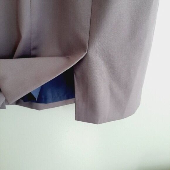 J. CREW Wool Blend Light Mini Sheath Dress Purple Sz 2 - Picture 7 of 10